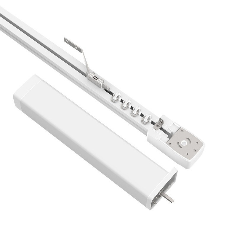33dB Smart Curtain Motor White Motorized Electric Curtain TUYA Home Smart Device