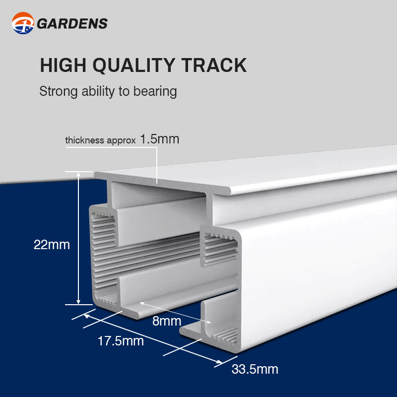 Hot sale wholesale price low consumption Curtain rods and double curtain track Smart curtain motor