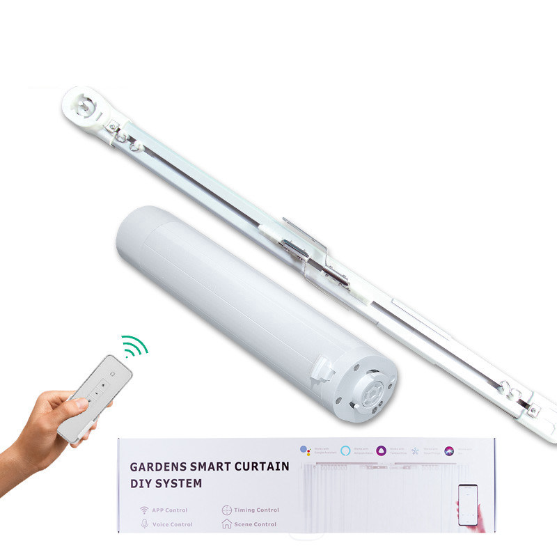 1.2m DIY Motorized Curtain Track 1.2N.M Smart Curtain Rail Heavy Duty
